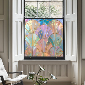 Acceglio Radiance Stained Glass Window Film by Creative Printing Solutions