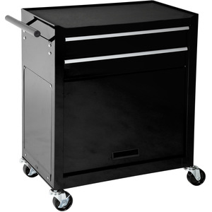 Tool Chest with 8 Drawers - Black by tectake