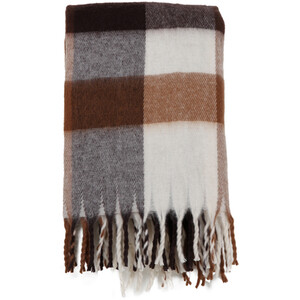 Paxton Check Throw - Pecan by Divante