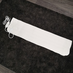 Electric Blanket Throw with Temperature Settings - White / 60cm by Samuel Alexander
