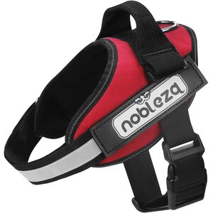 Dog Reflective Adjustable No-Pull Dog Vest Harness by Nobleza