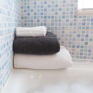 Cotton Bath Towels - 135cm x 70cm - Pack of 2 - White by Nicola Spring