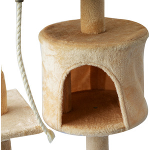 PawHut Cat Tree Activity Centre - Yellow by PawHut