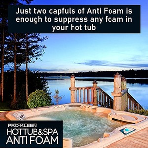 Hot Tub and Spa Anti Foam Formula - White / 1l by Pro-Kleen