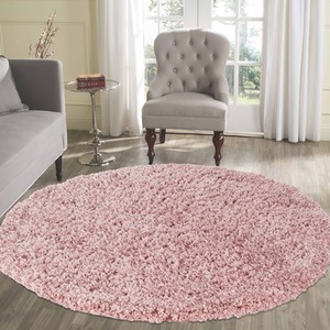 Desire Rugs Plain Living Room Fluffy Shaggy Area Rugs by Desire Rugs