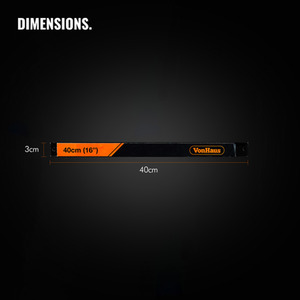 Large Magnetic Tool Holders - Black by VonHaus