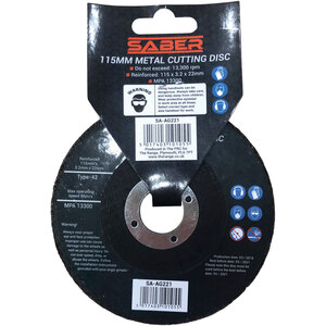 Saber Metal Cutting Disc by Saber