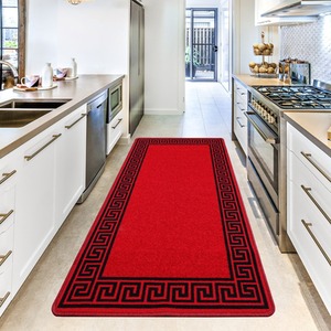 Nonslip Greekey Gel Door Mats by Smart Living