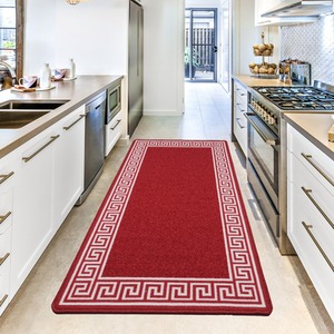 Nonslip Greekey Gel Door Mats by Smart Living