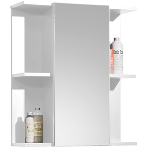 Mandy Mirrored Cabinet (1 Door) - White by Julian Bowen