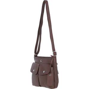 Cardiff Real Leather Adjustable Crossbody Shoulder Bag by Ashwood Leather