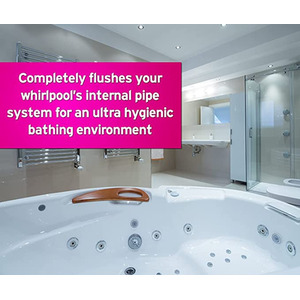 Whirlpool Bath Hot Tub Internal Pipe Cleaner - White by Pro-Kleen