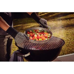 Tramontina 2 Pcs. Barbeque Mitts - Black by Tramontina