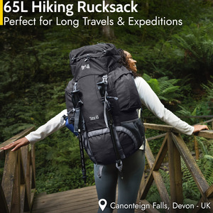 Tatra Hiking Backpack - Black / 70cm by Trail