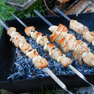 Mini Portable Barbecue Heavy Duty - Black