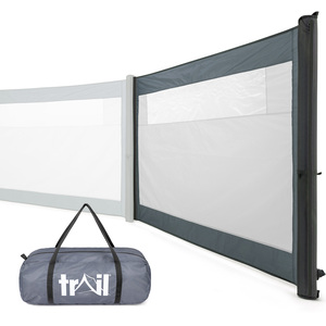 Inflatable Camping Windbreak - Grey / Single Extension ONLY by Trail