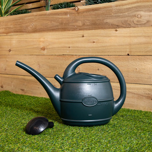 5L Ward Garden Watering Can with Rose - Green - Green by Samuel Alexander