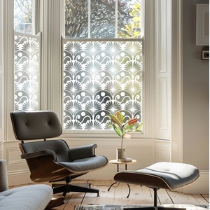 Accettura Art Deco Scallop Frosted Window Film by Creative Printing Solutions