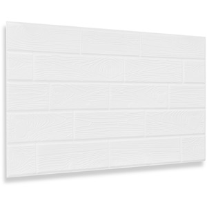 3D Wall Panels (96x48 cm) PVC Cladding Panel Wooden Design by NOVECRAFTO