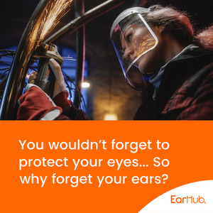 EarHub Premium 10 Pairs of Soft Foam Earplugs - Orange by EarHub