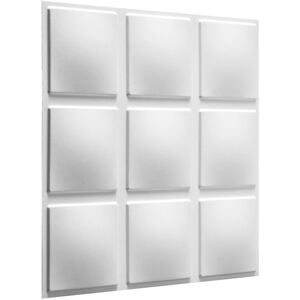 3D Wall Panels - White / Cubes Design by WALPLUS