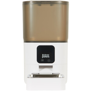 Smart Pet Feeder - Black and White by Clever Paws