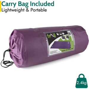 Double Self Inflate Camping Mat 2.5cm by Trail