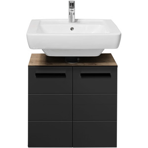 Vista Under Sink Cabinet - Black by Julian Bowen