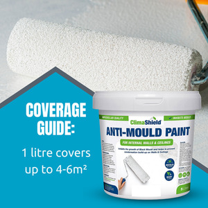 Smartseal Anti-Mould Paint - Devon Cream / 5l by Smartseal UK Ltd