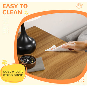 PawHut Dog Crate Furniture with Movable Divider - White by PawHut