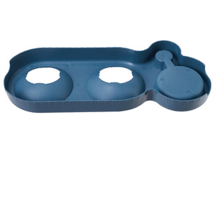 3-in-1 Tilt Pet Bowl with Automatic Water Bottle by Livingandhome