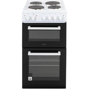50cm Wide Twin Cavity Cooker - White by Willow