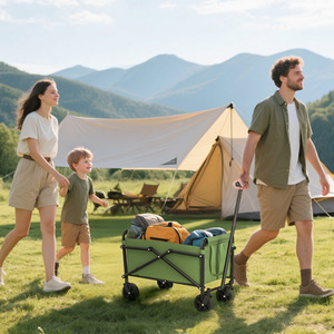 Outsunny 41L Festival Trolley on Wheels - Green by Outsunny