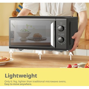 Comfee CompactWave 19L Space-Saver Microwave - Black by Comfee