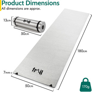 Foil Insulated Camping Mat by Trail