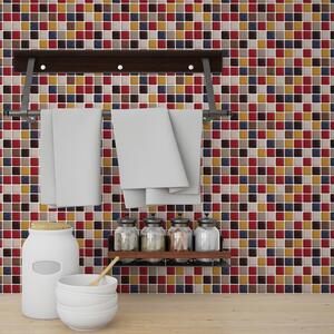 Walplus 3D Glossy Tile Stickers by WALPLUS