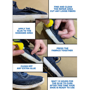 Shoe Glu Multi-Purpose Industrial Strength Original Glue 90g Tube - Clear by Stormsure