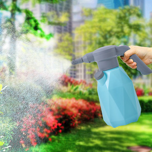 Portable Blue Electric Watering Sprayer - Blue by Garden Sanctuary