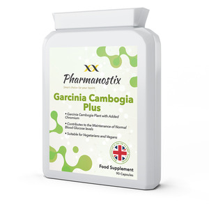 Garcinia Cambogia Plus with Added Chromium - White by Pharmanostix
