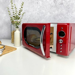 Hamilton Beach 20L Retro Red Microwave - Red by Hamilton Beach