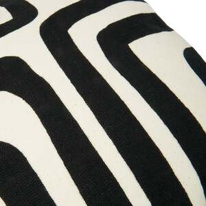 Hudson Embroidered Cushion by Divante