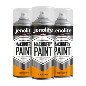 Scuff Resistant Machinery Paint - JCB Yellow / 3 by Jenolite