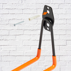 Wall Mounted Tool Hooks - Orange by VonHaus