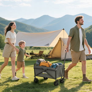 Outsunny 41L Festival Trolley on Wheels - Grey by Outsunny