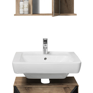 Vista Under Sink Cabinet - Black by Julian Bowen