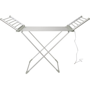 Living Solutions Digital Heated Airer - Silver