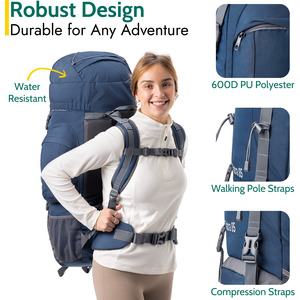 Tatra Hiking Backpack - Dark Blue / 80cm by Trail