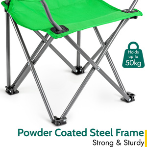 Kids Lightweight Camping Chair - Green by Trail