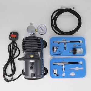 Switzer AS18 Airbrush With Compressor - Grey by SwitZer