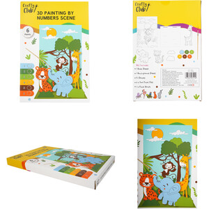 3D Paint By Numbers Scene Kit by Crafty Club